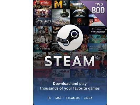 Steam 800 元台幣錢包 蒸氣卡/爭氣卡